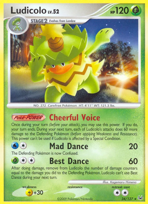Ludicolo card image