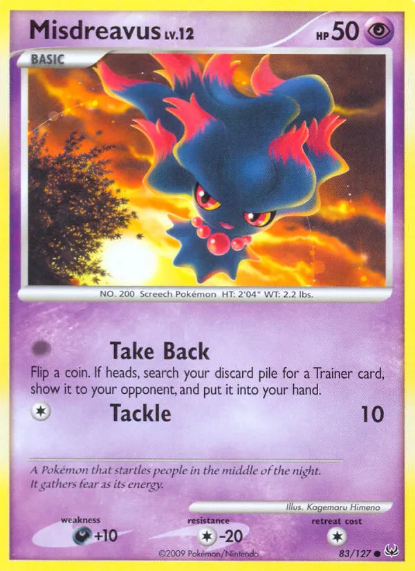 Misdreavus card image