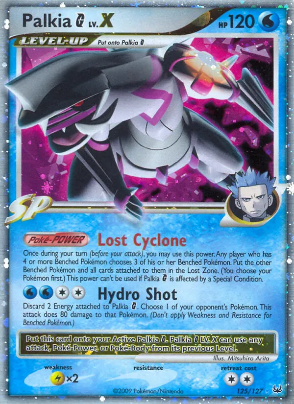 Palkia G LV.X #125 card image