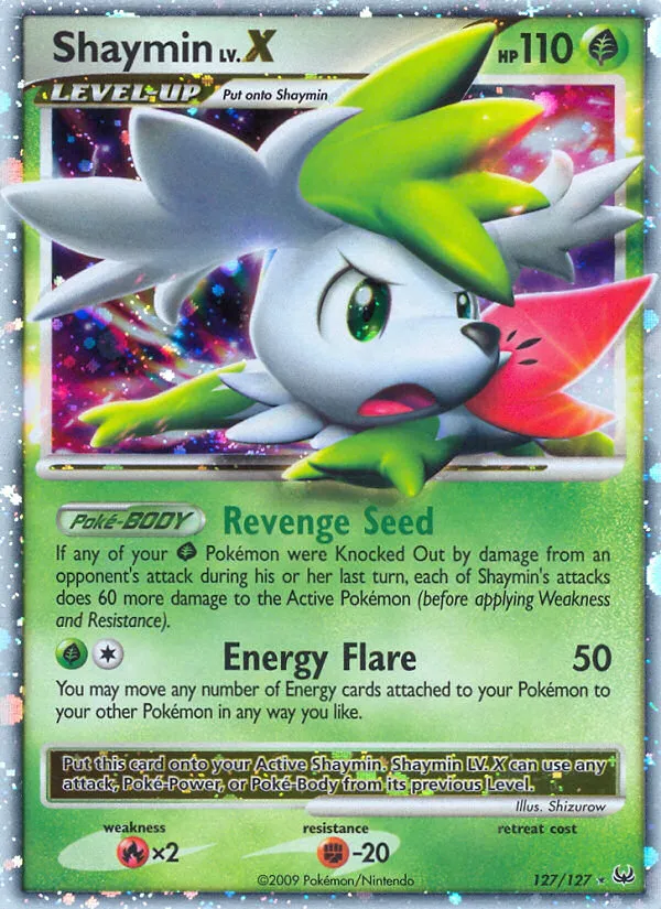 Shaymin LV.X card image