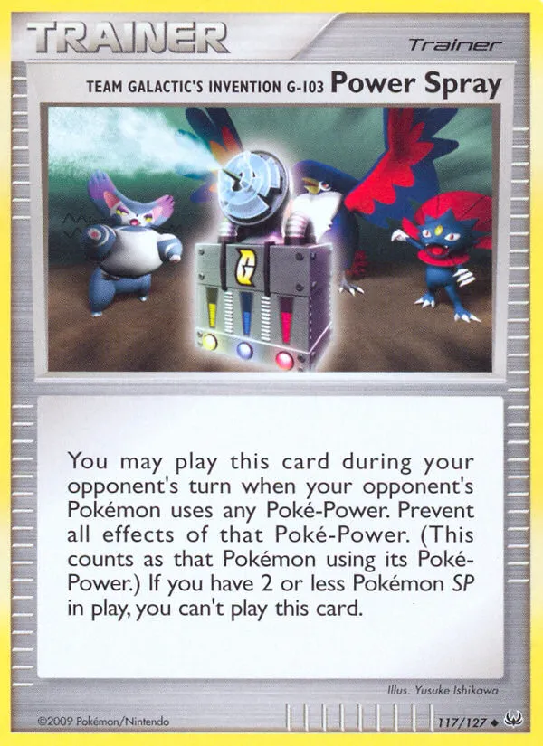 Team Galactic's Invention G-103 Power Spray card image