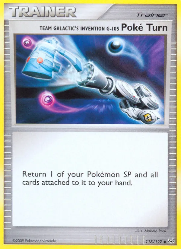 Team Galactic's Invention G-105 Poke Turn card image