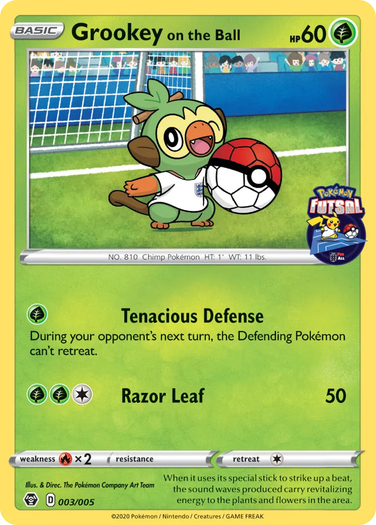 Grookey on the Ball #3 card image
