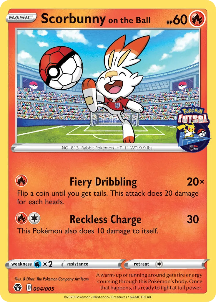 Scorbunny on the Ball #4 card image