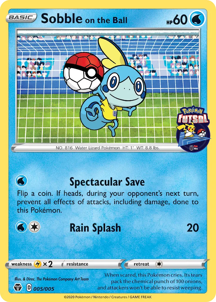 Sobble on the Ball #5 card image