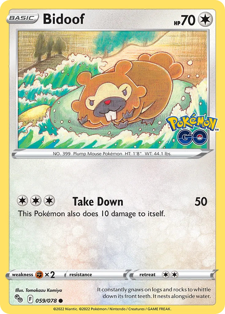 Bidoof card image