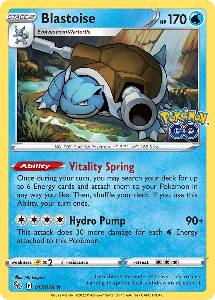 Blastoise card image
