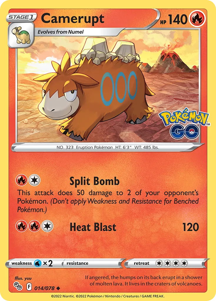 Camerupt card image