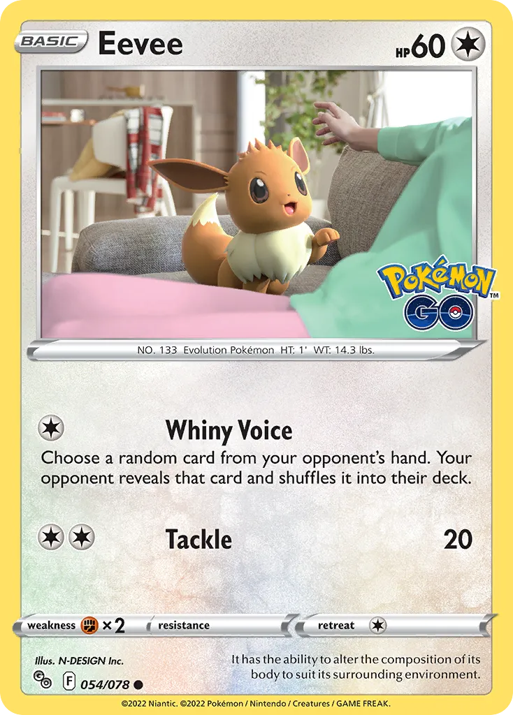 Eevee card image
