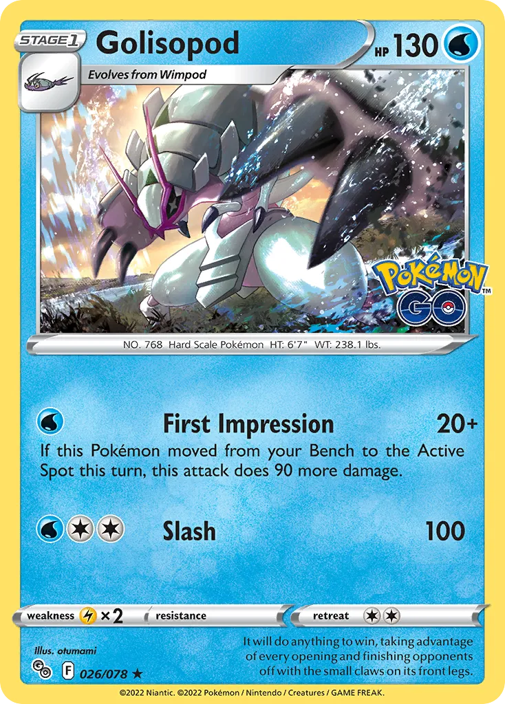 Golisopod card image