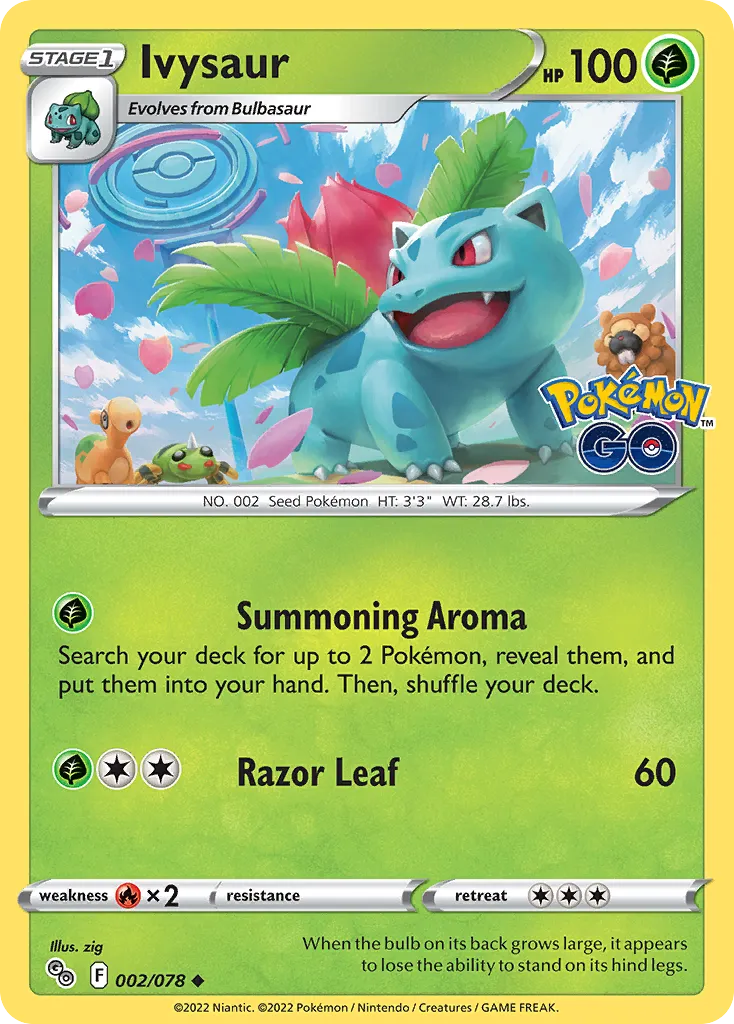 Ivysaur card image