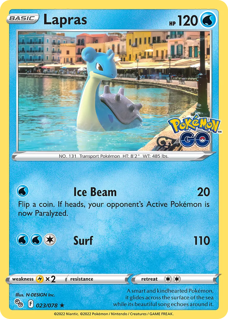 Lapras card image