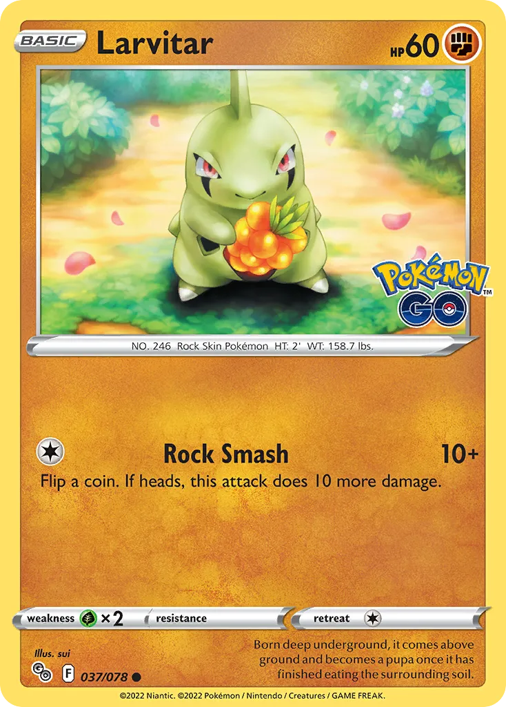 Larvitar card image