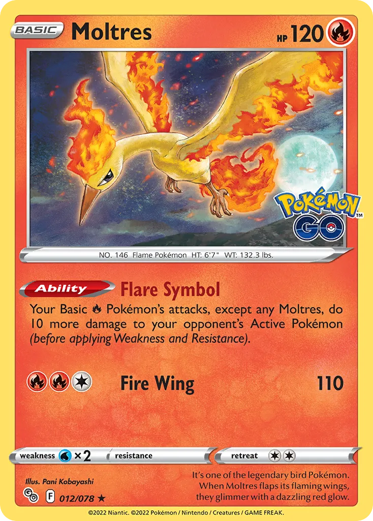 Moltres card image