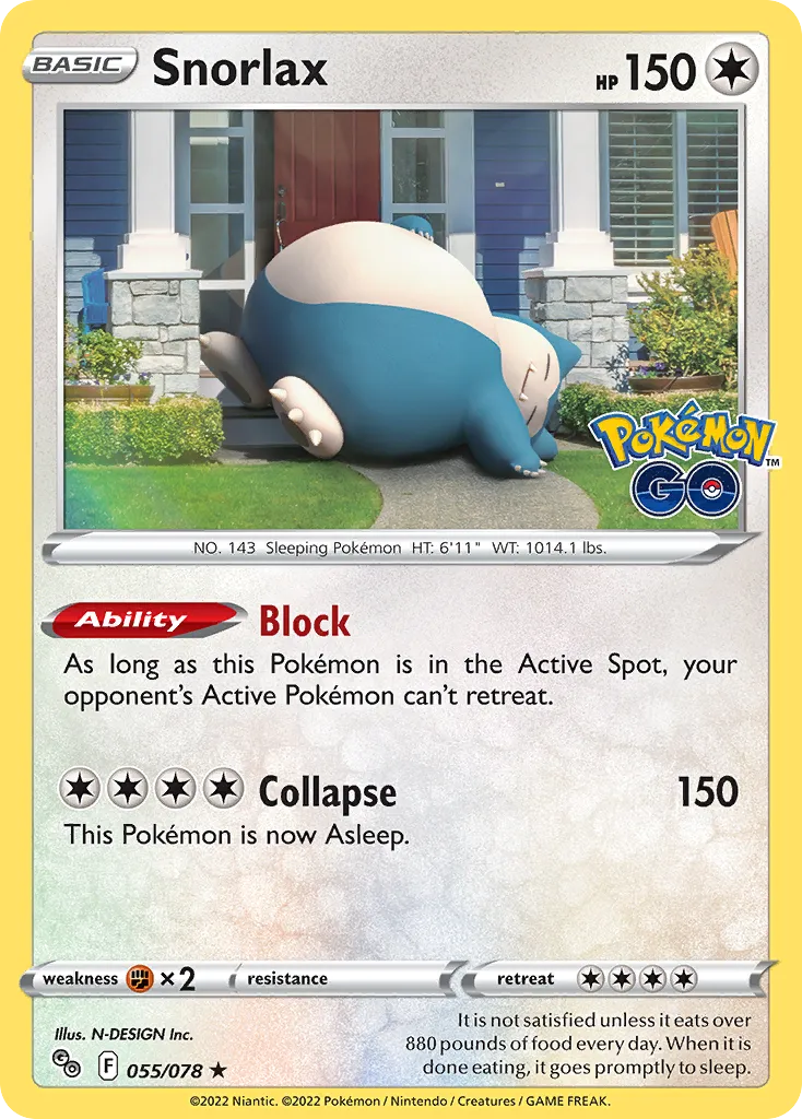 Snorlax card image