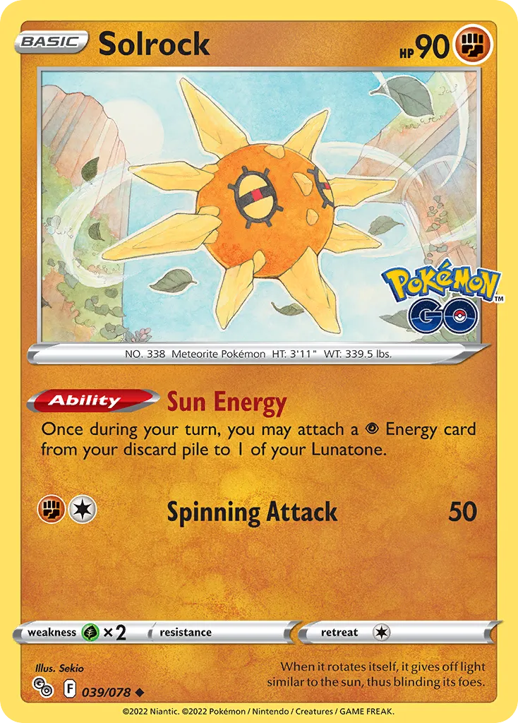 Solrock card image