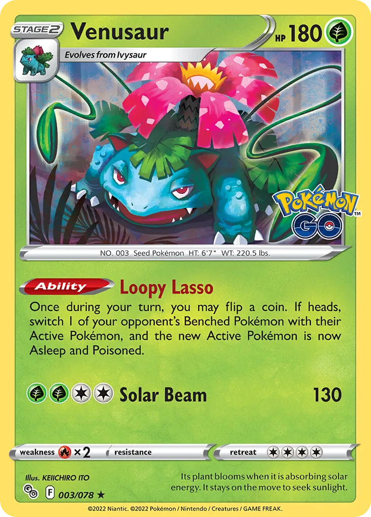 Venusaur card image