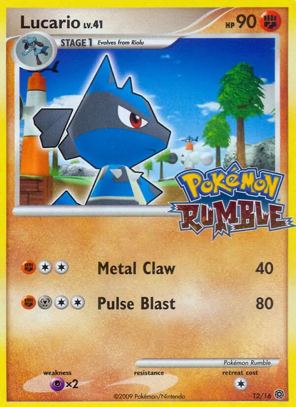 Lucario #12 card image