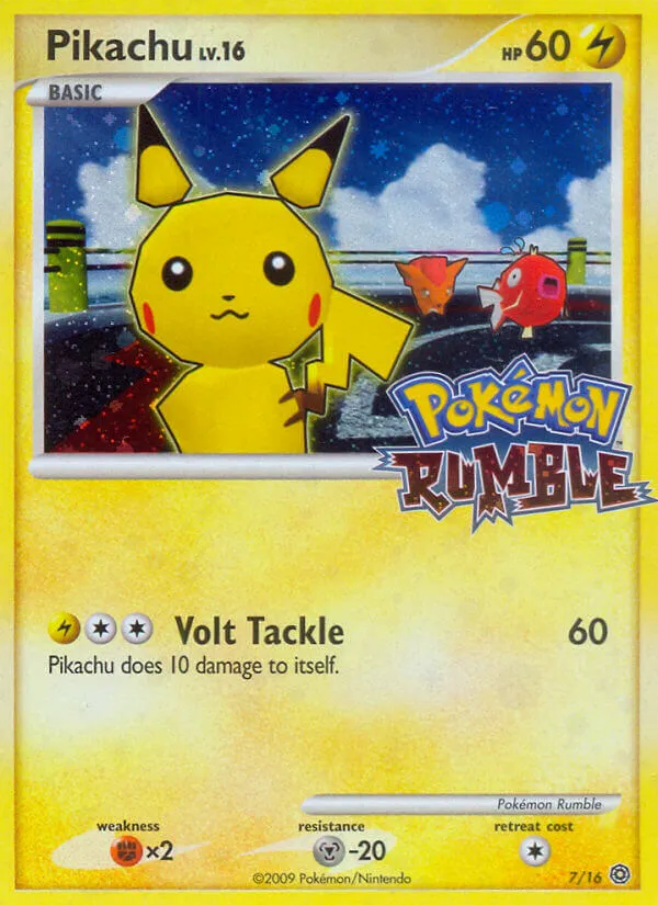 Pikachu #7 card image