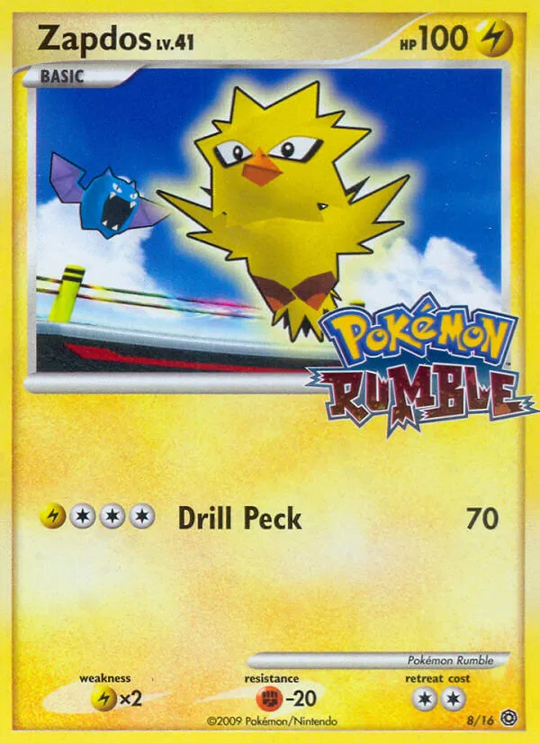 Zapdos #8 card image