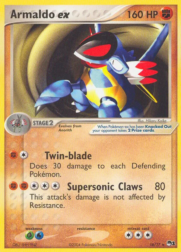 Armaldo ex #16 card image