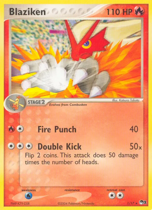 Blaziken #1 card image