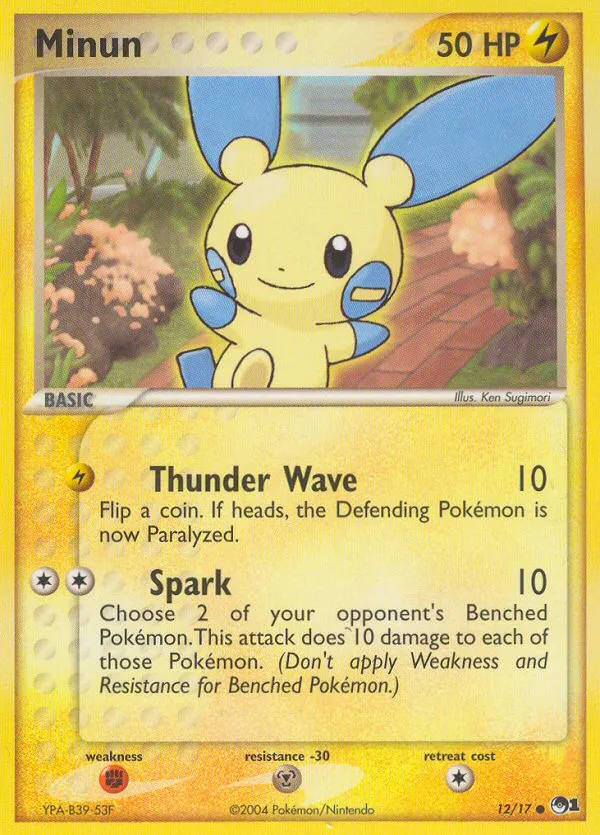 Minun card image