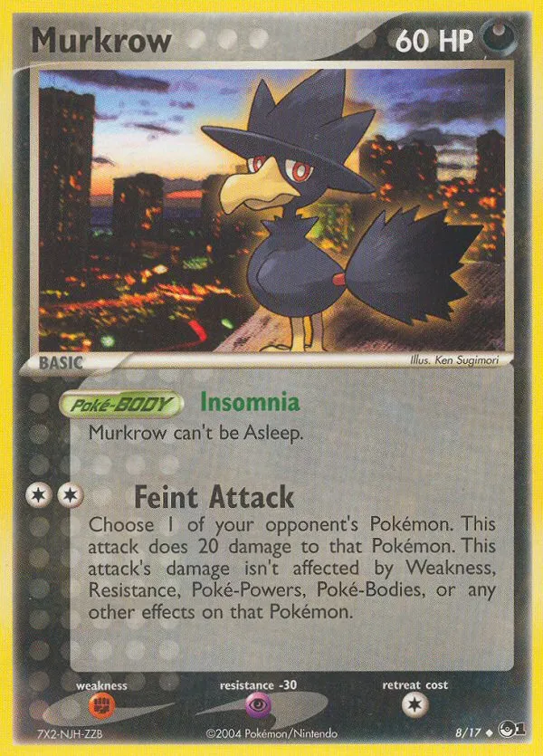 Murkrow #8 card image