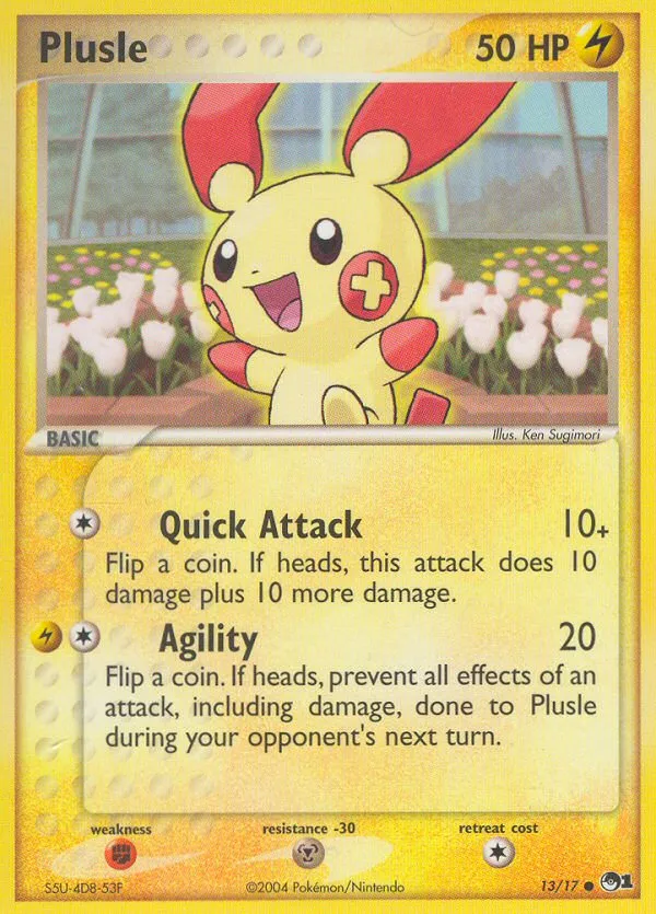Plusle card image