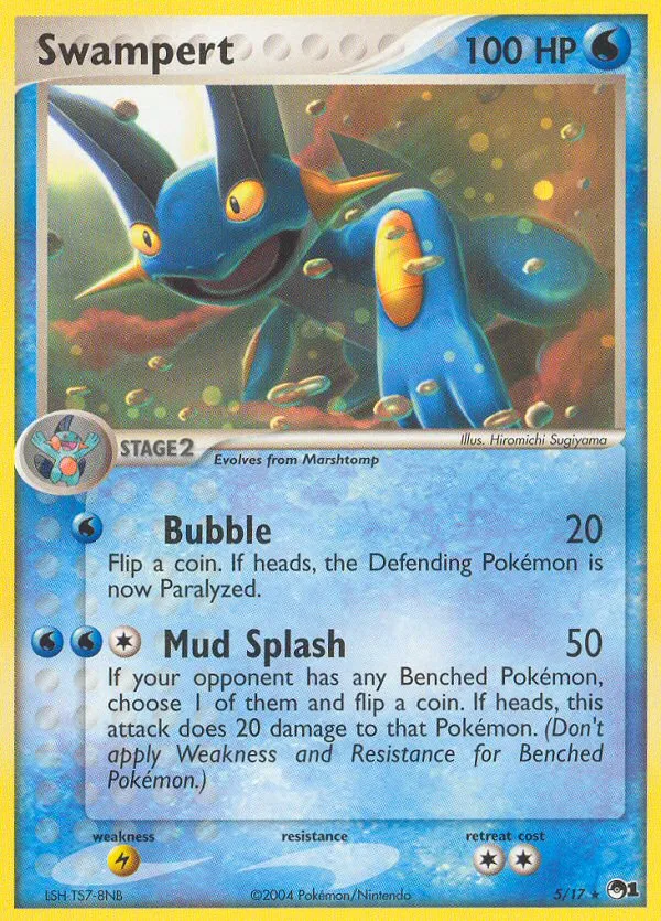 Swampert #5 card image
