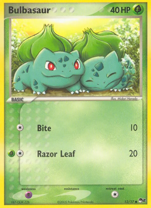 Bulbasaur #12 card image