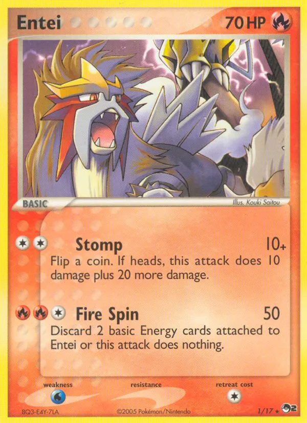 Entei #1 card image