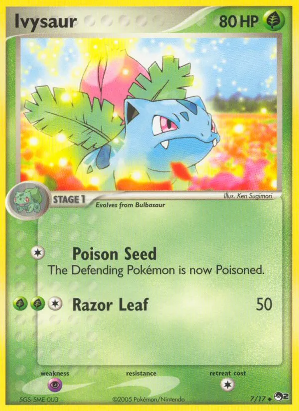 Ivysaur #7 card image