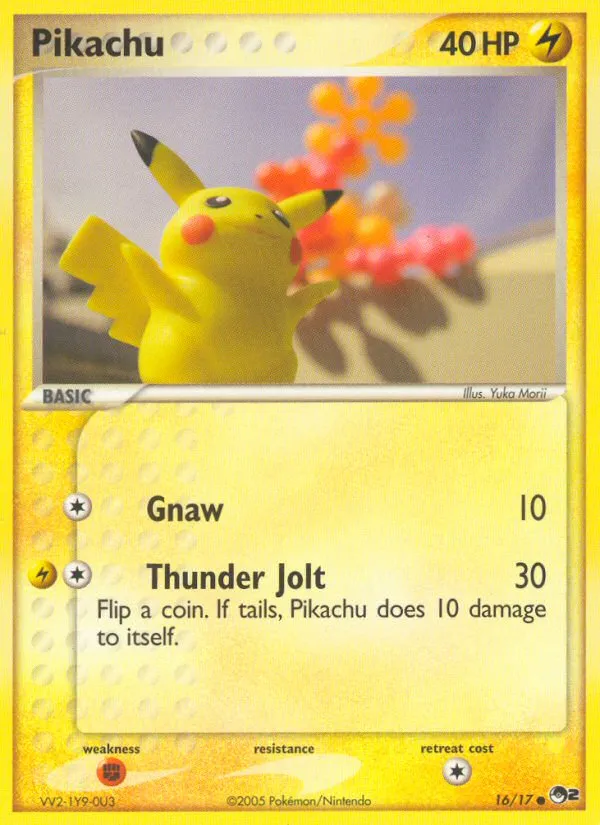 Pikachu #16 card image