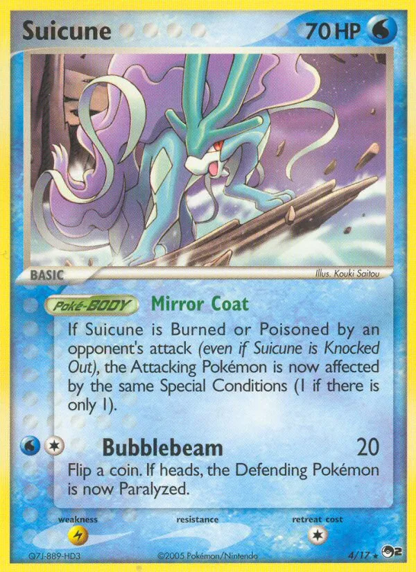Suicune #4 card image