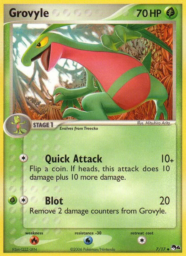 Grovyle #7 card image