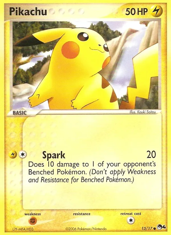 Pikachu card image