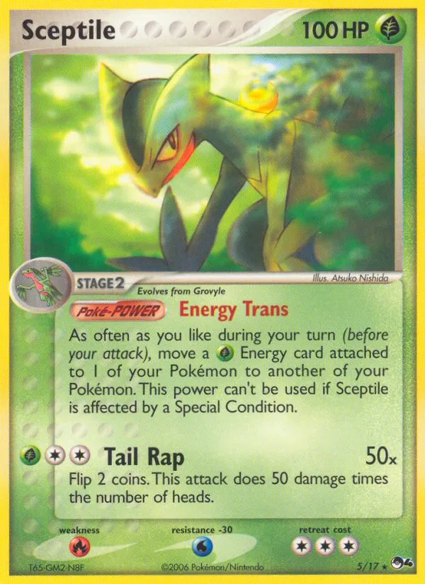 Sceptile #5 card image
