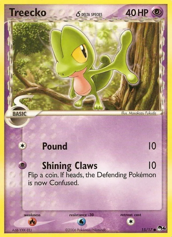 Treecko (Delta Species) card image