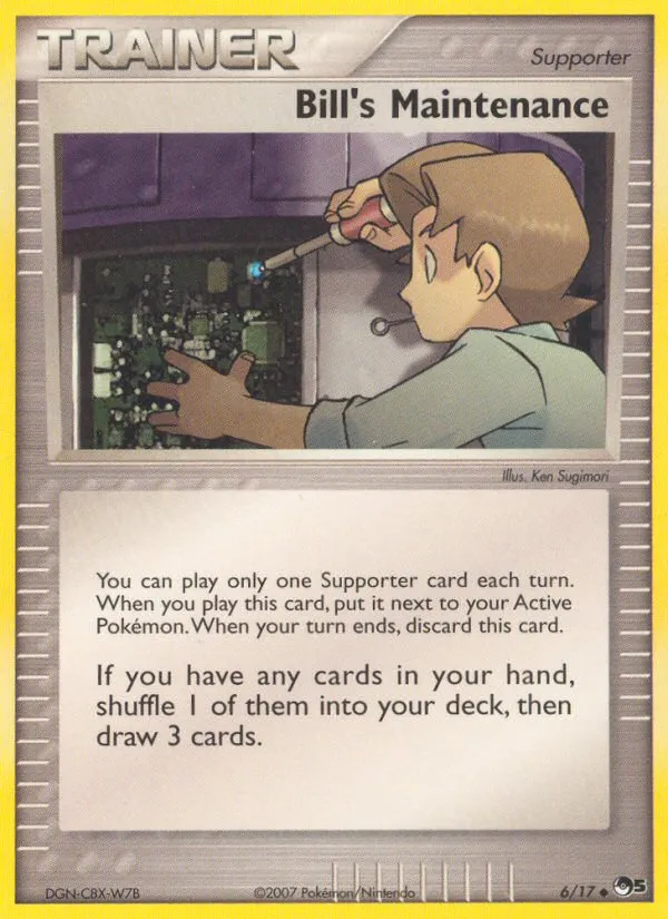Bill's Maintenance card image