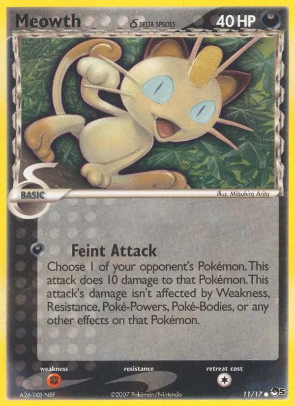 Meowth (Delta Species) card image