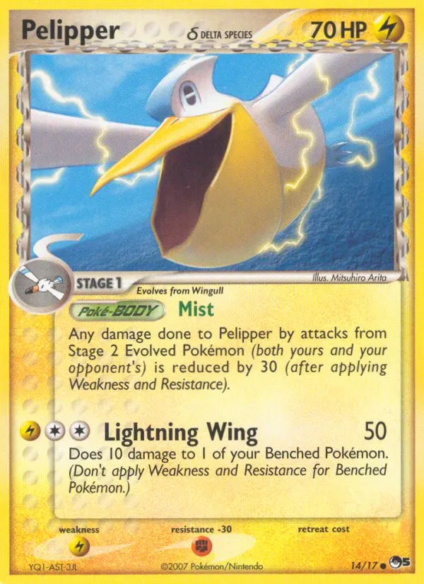 Pelipper (Delta Species) card image