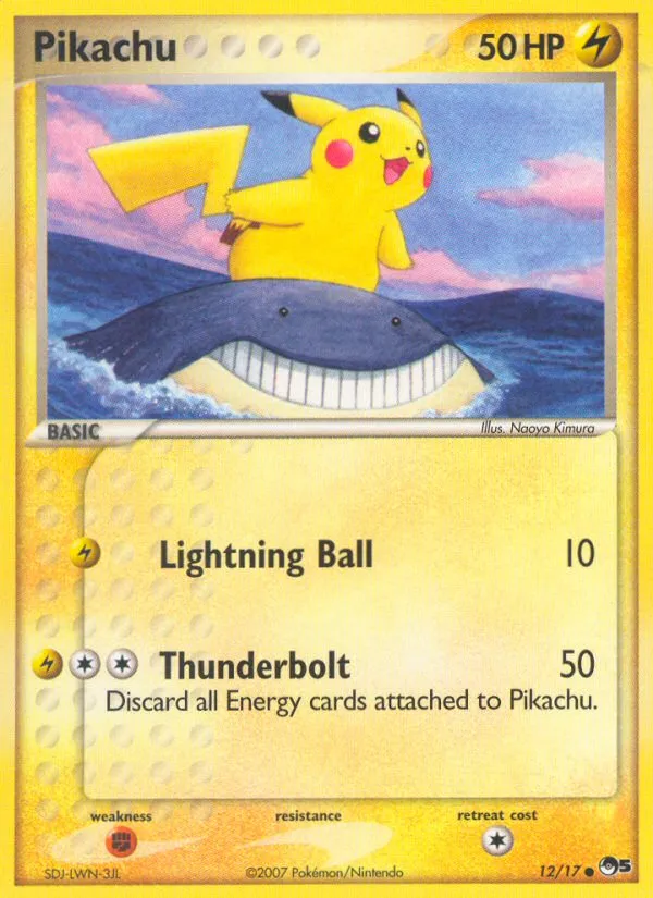 Pikachu #12 card image