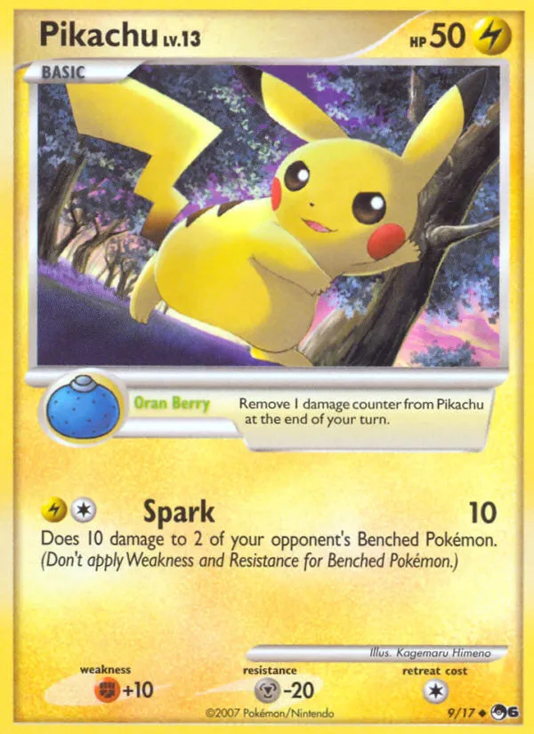 Pikachu #9 card image