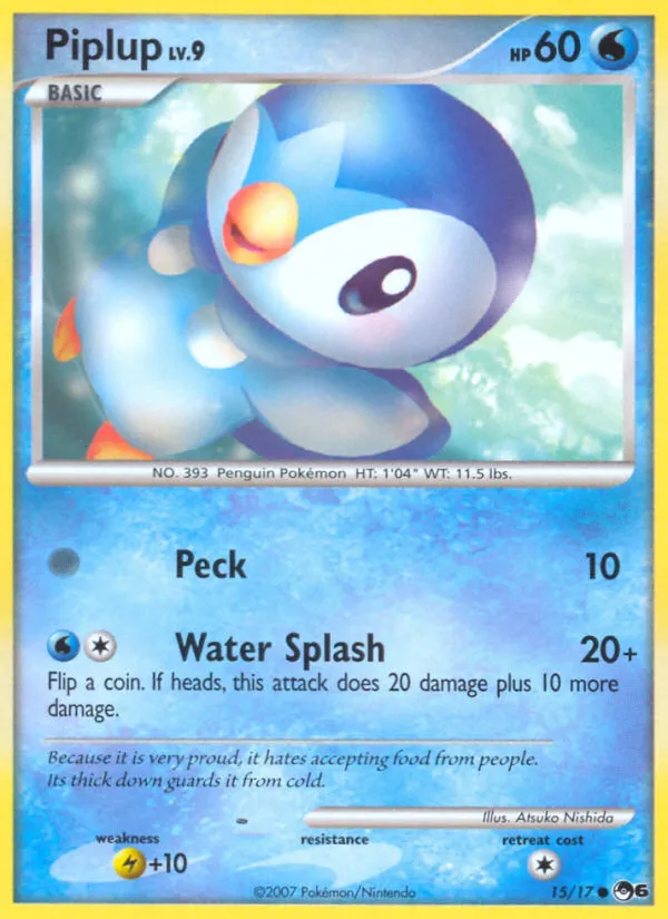 Piplup #15 card image