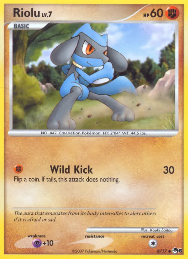 Riolu #8 card image