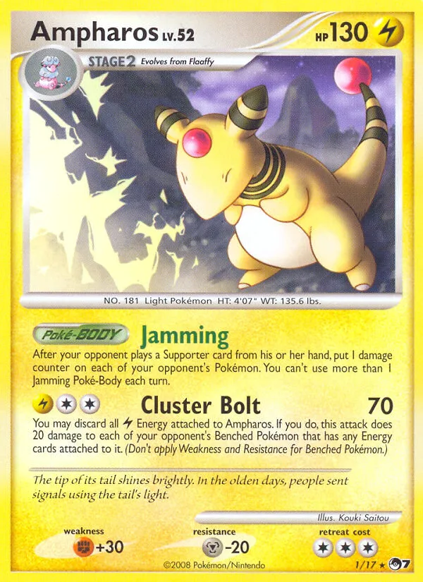 Ampharos #1 card image