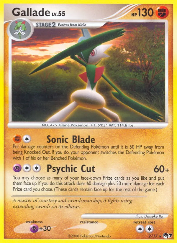 Gallade #2 card image