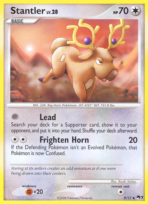 Stantler #9 card image