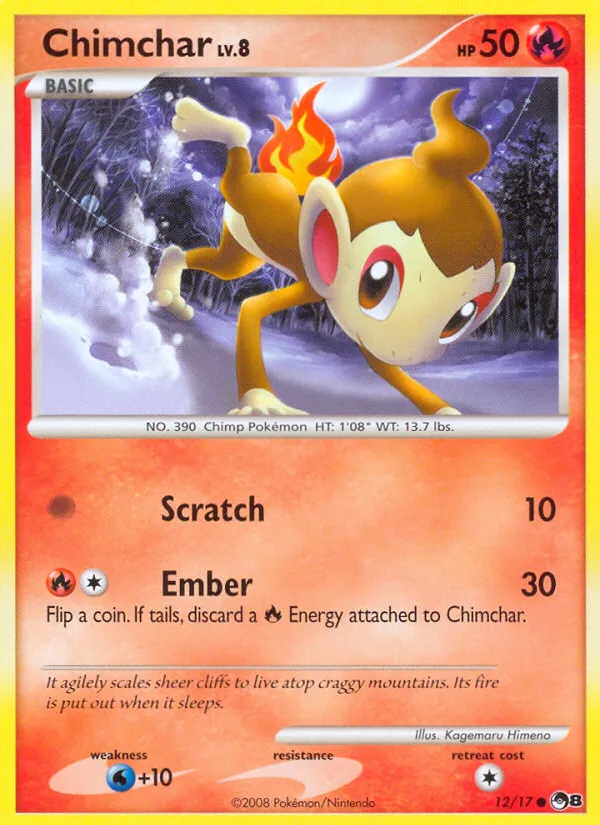 Chimchar card image